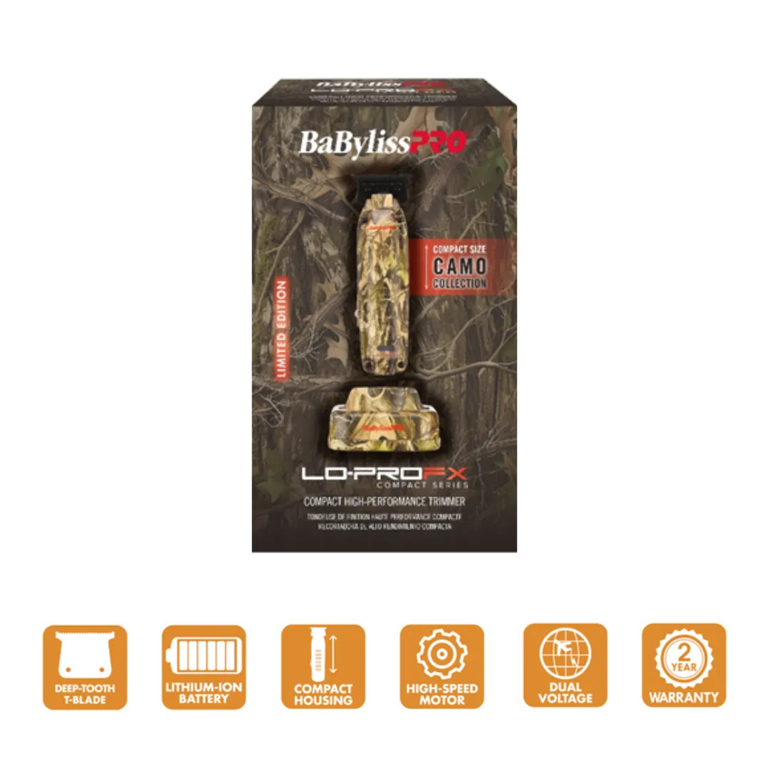 Compact Lo-Pro Trimmer - CAMO - FX72CAM-BaBylissPRO