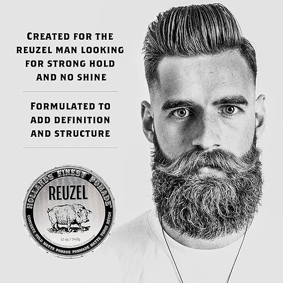 Concrete Hold Matte Pomade-Reuzel