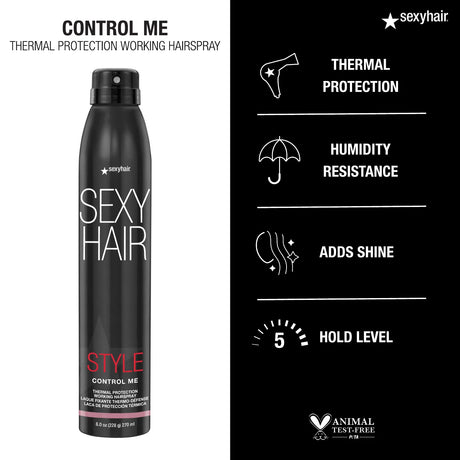 Control Me Thermal Protection Working Hairspray-Sexy Hair