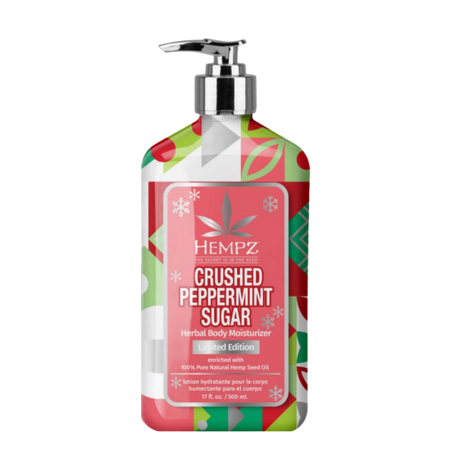 Crushed Peppermint Sugar Herbal Body Moisturizer - Limited Edition-Hempz