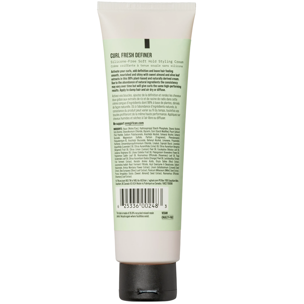 Curl Fresh Definer Silicone-Free Soft Hold Styling Cream-AG Care