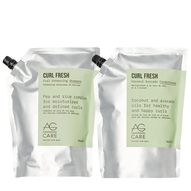 Curl Fresh Shampoo + Conditioner 1L Duo-AG Care