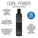 Curl Power Curl Bounce Mousse-Sexy Hair