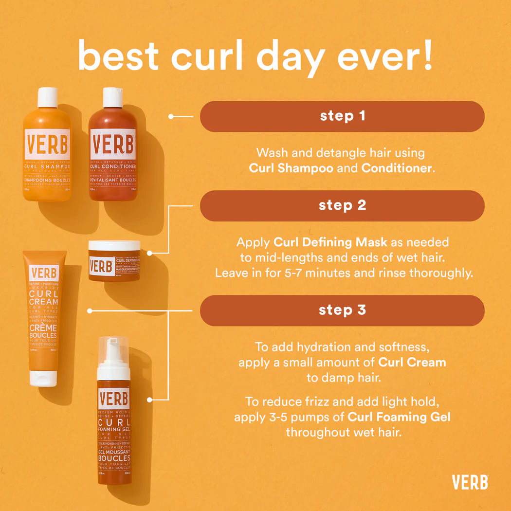 Curl Shampoo + Conditioner 355mL Duo-Verb