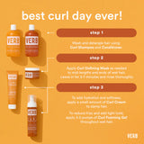 Curl Shampoo + Conditioner 355mL Duo-Verb