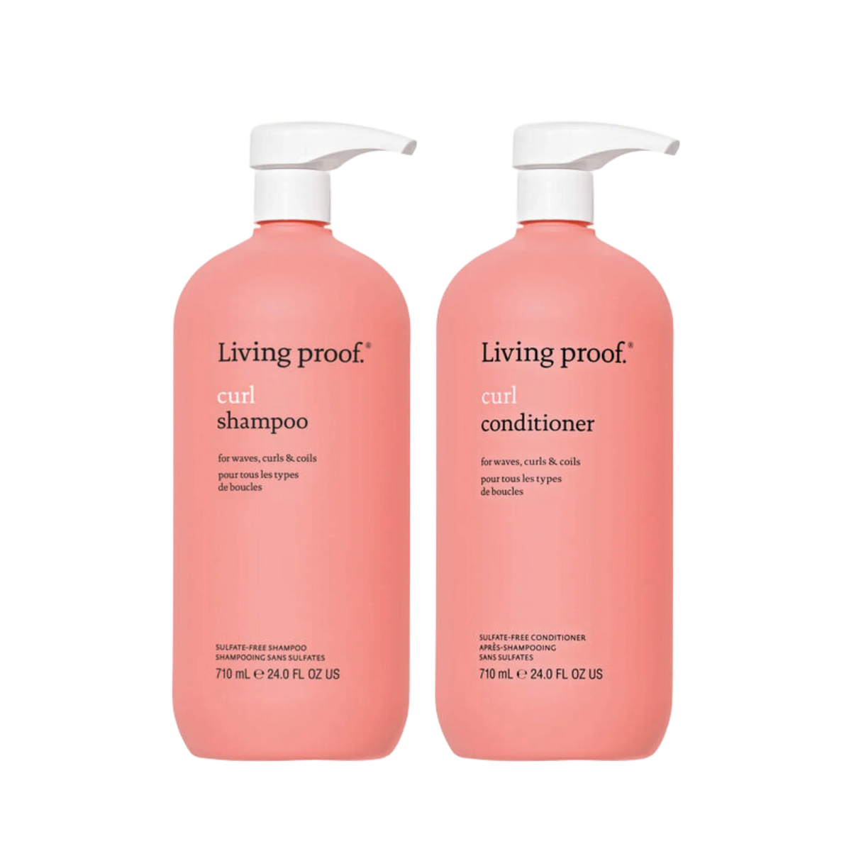 Curl Shampoo + Conditioner 710mL Duo-Living Proof