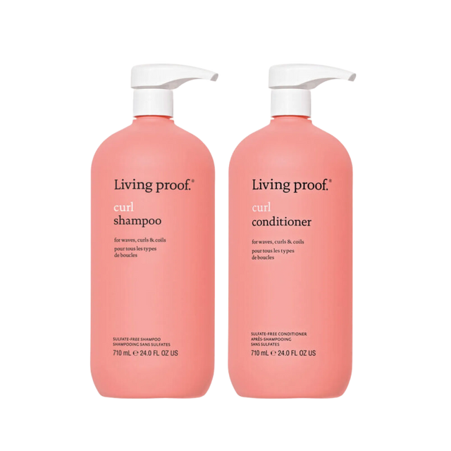 Curl Shampoo + Conditioner 710mL Duo-Living Proof