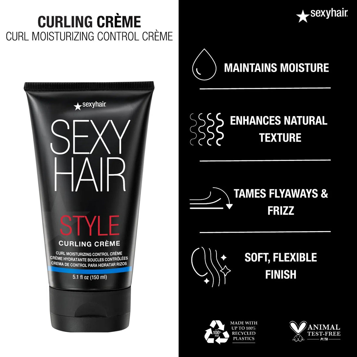 Curling Crème Curl Moisturizing Control Crème-Sexy Hair