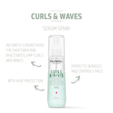 Curls + Waves Hydrating Serum Spray-Goldwell