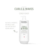 Curls + Waves Shampoo + Conditioner 1L Duo-Goldwell
