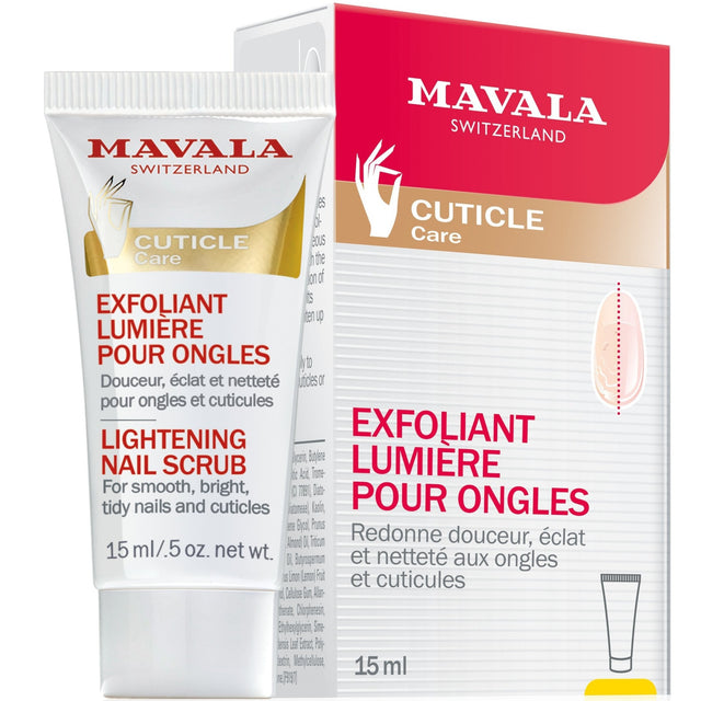 Cuticle Care Lightening Nail Scrub-Mavala