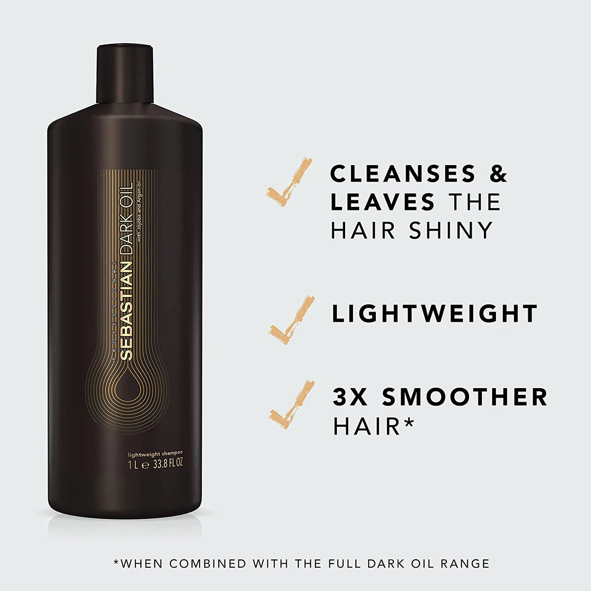 Dark Oil Lightweight Shampoo-Sebastian