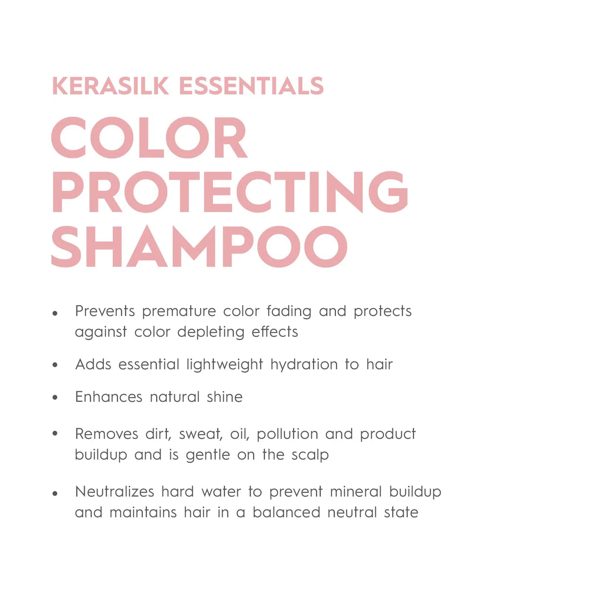 Essentials Color Protecting Shampoo-Kerasilk