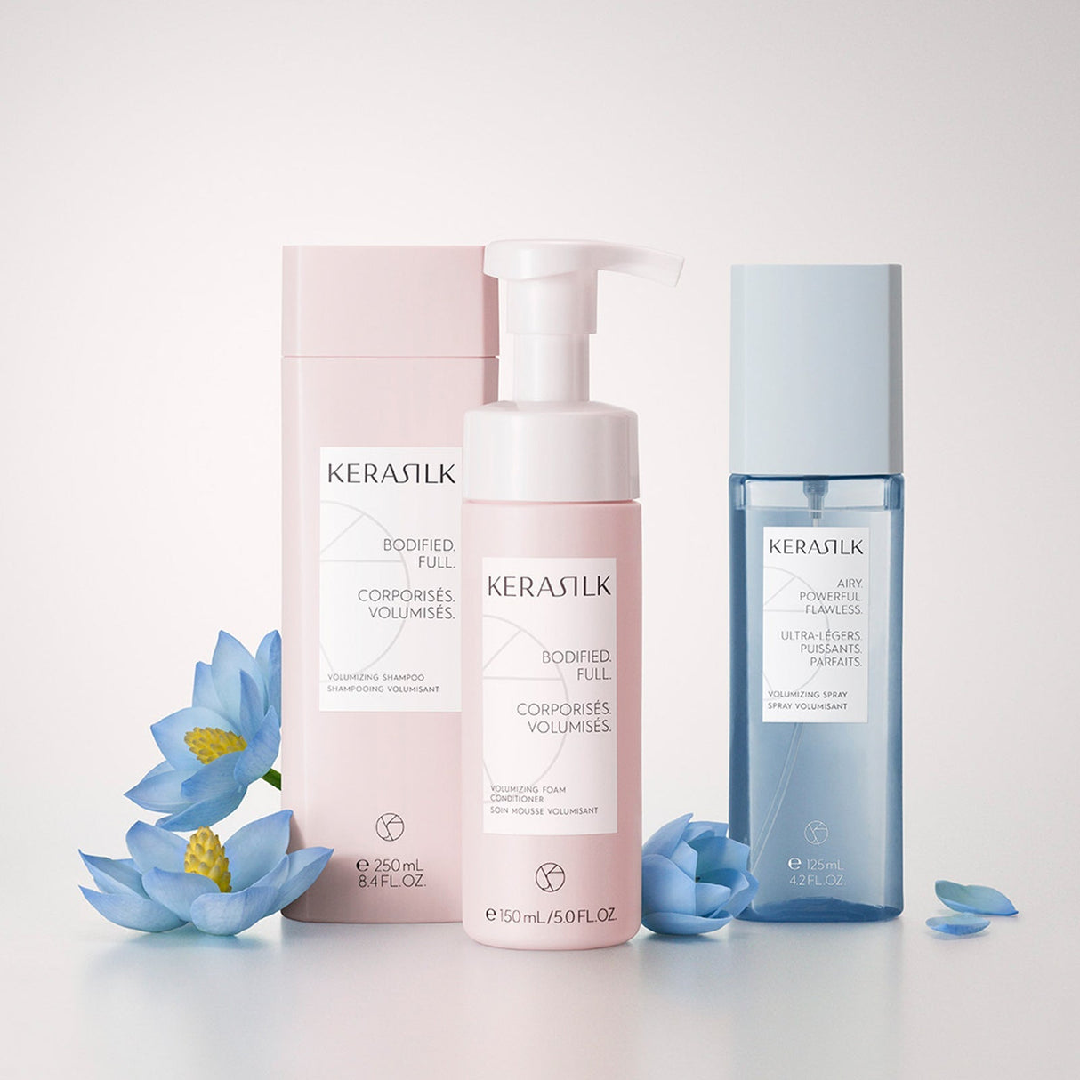 Essentials Volumizing Shampoo-Kerasilk