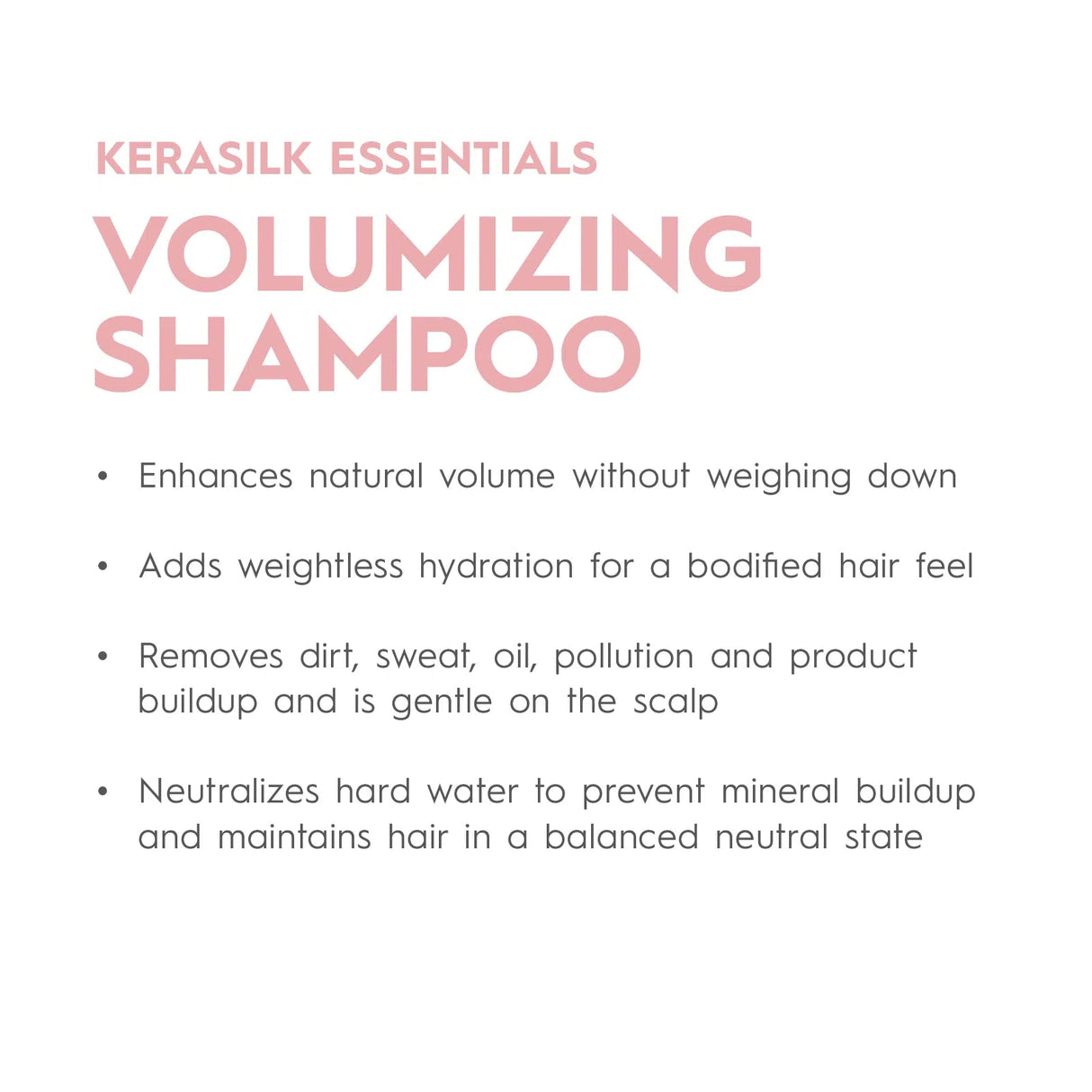 Essentials Volumizing Shampoo-Kerasilk