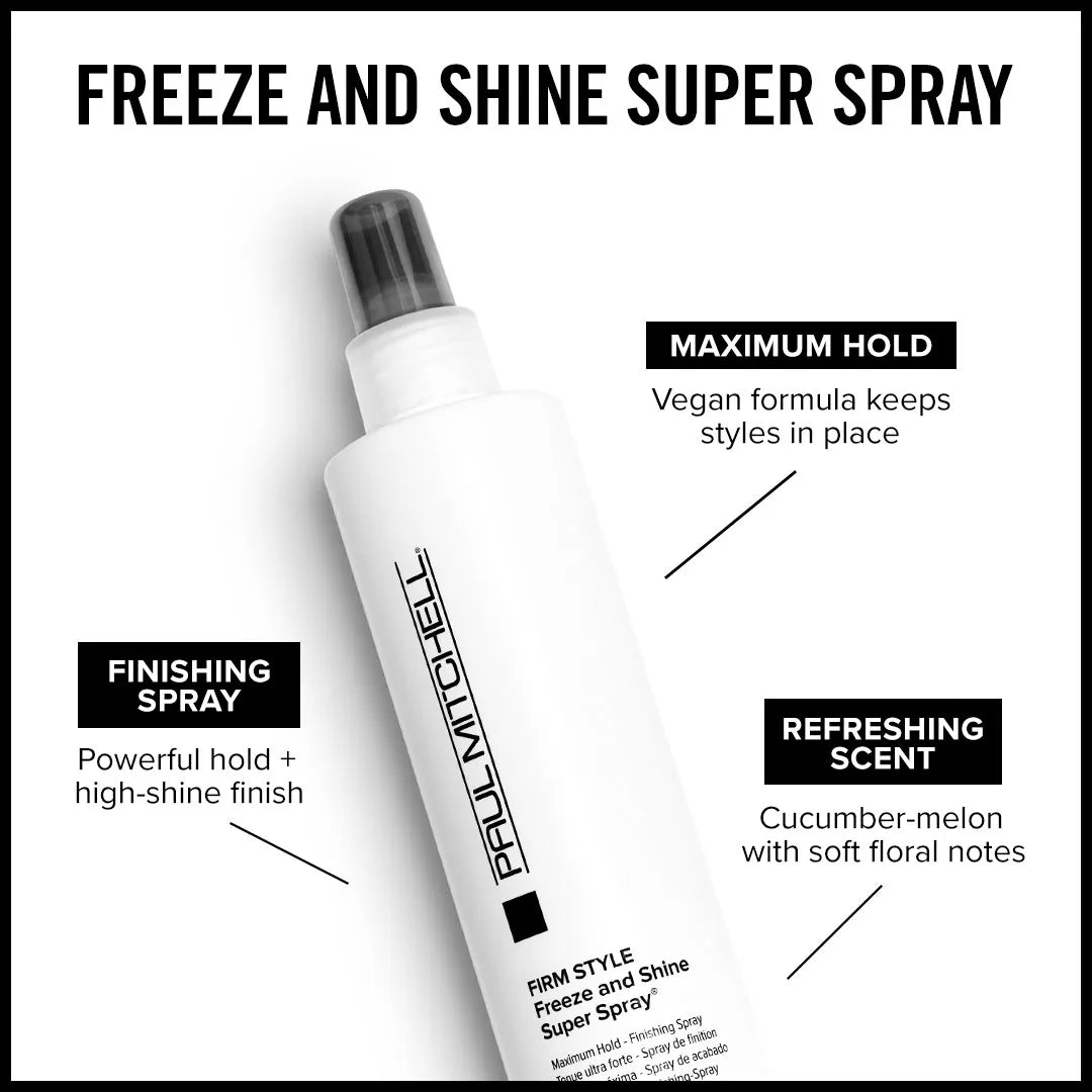 Firm Style Freeze and Shine Super Spray-Paul Mitchell