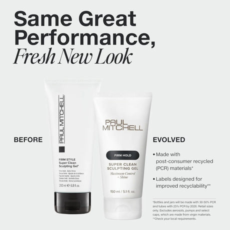 Firm Style Super Clean Sculpting Gel-Paul Mitchell