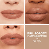 Full Force Plumping Lipstick - 90s Nudes-Buxom