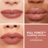 Full Force Plumping Lipstick - 90s Nudes-Buxom