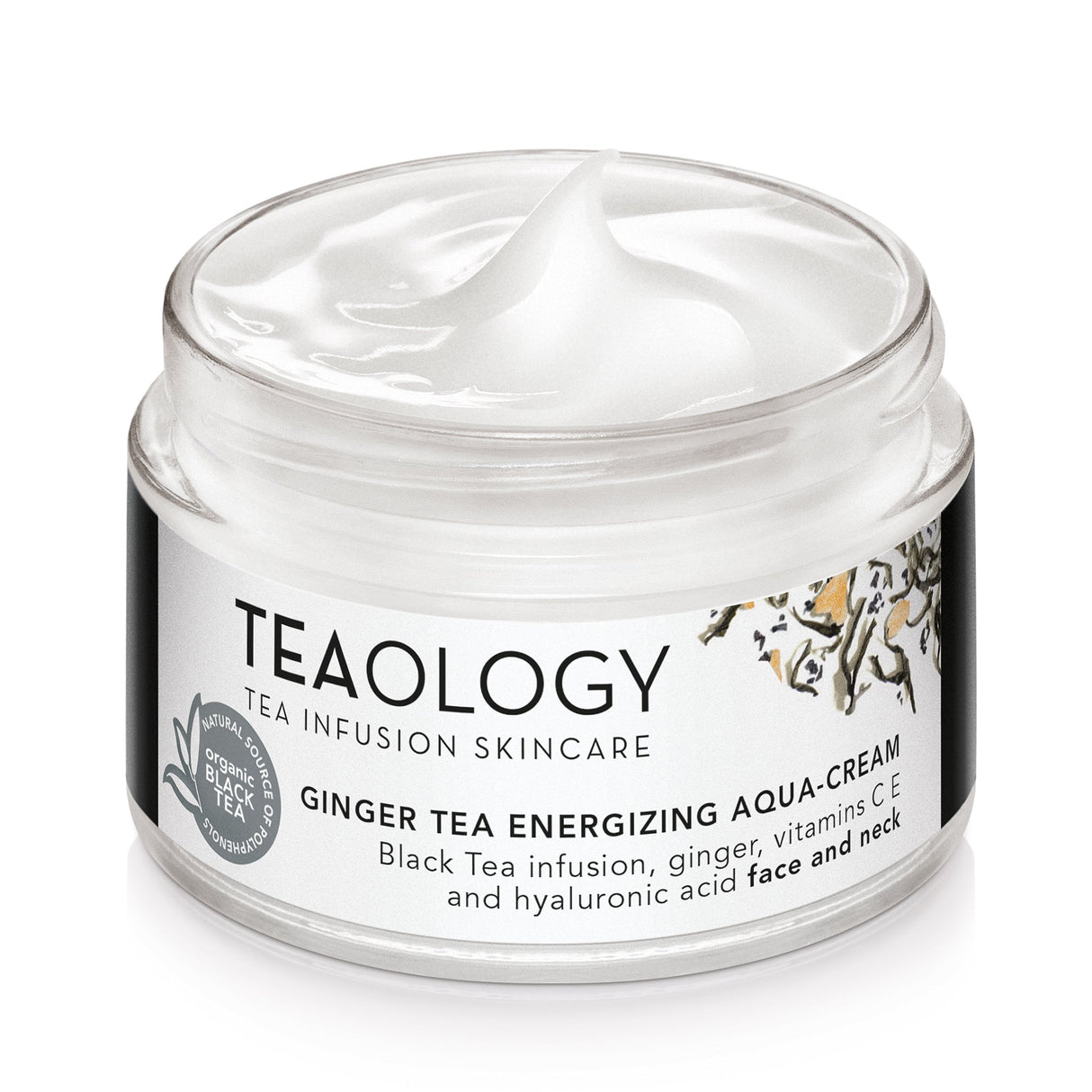 Ginger Tea Energizing Aqua-Cream-Teaology