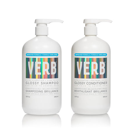 Glossy Shampoo + Conditioner 946mL Duo-Verb