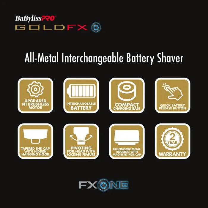 GoldFX FX-ONE Shaver-BabylissPro