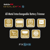 GoldFX FX-ONE Trimmer - FX799G-BabylissPro
