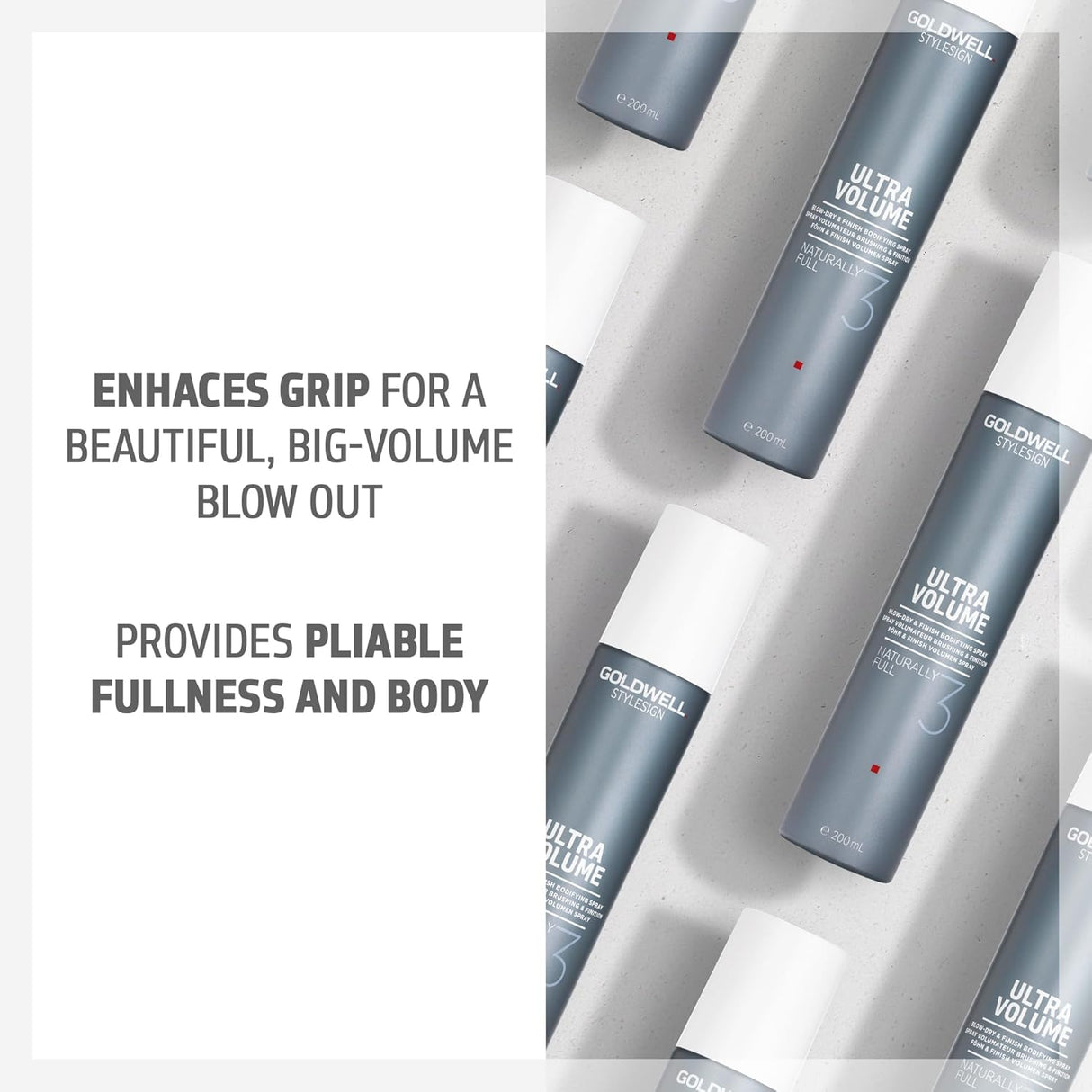 Goldwell StyleSign Ultra Volume Naturally Full Blow-Dry & Finish Bodifying Spray-Goldwell
