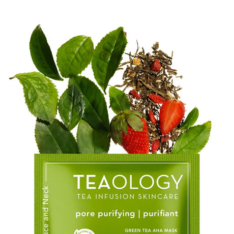Green Tea AHA + BHA Mask - Exfoliating & Purifying-Teaology