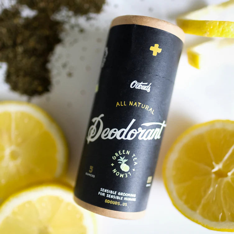 Green Tea + Lemon Deodorant-O'Douds