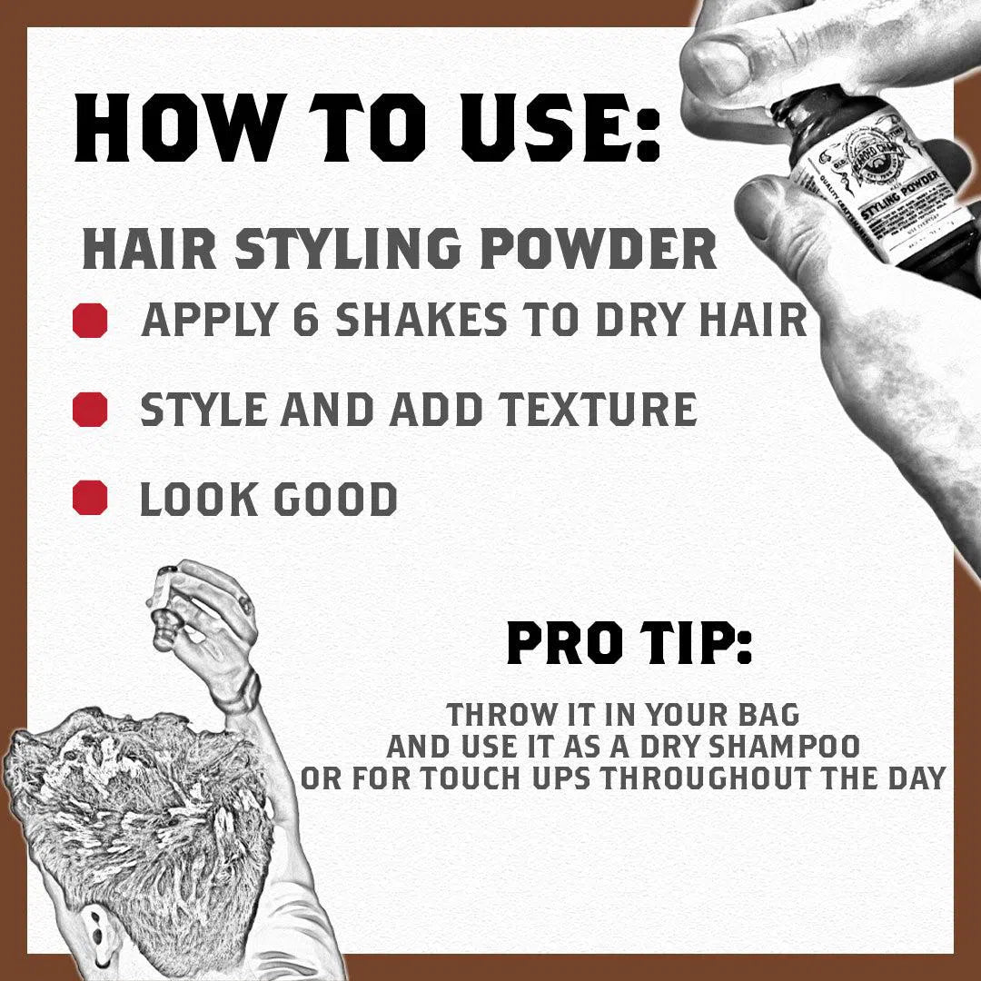 Hair Styling Powder-The Bearded Chap