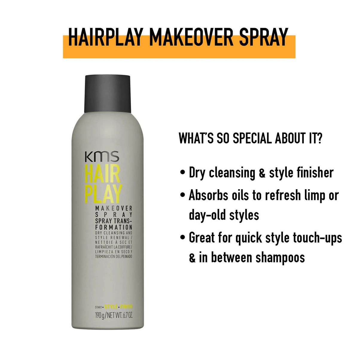 Hairplay Makeover Spray-KMS