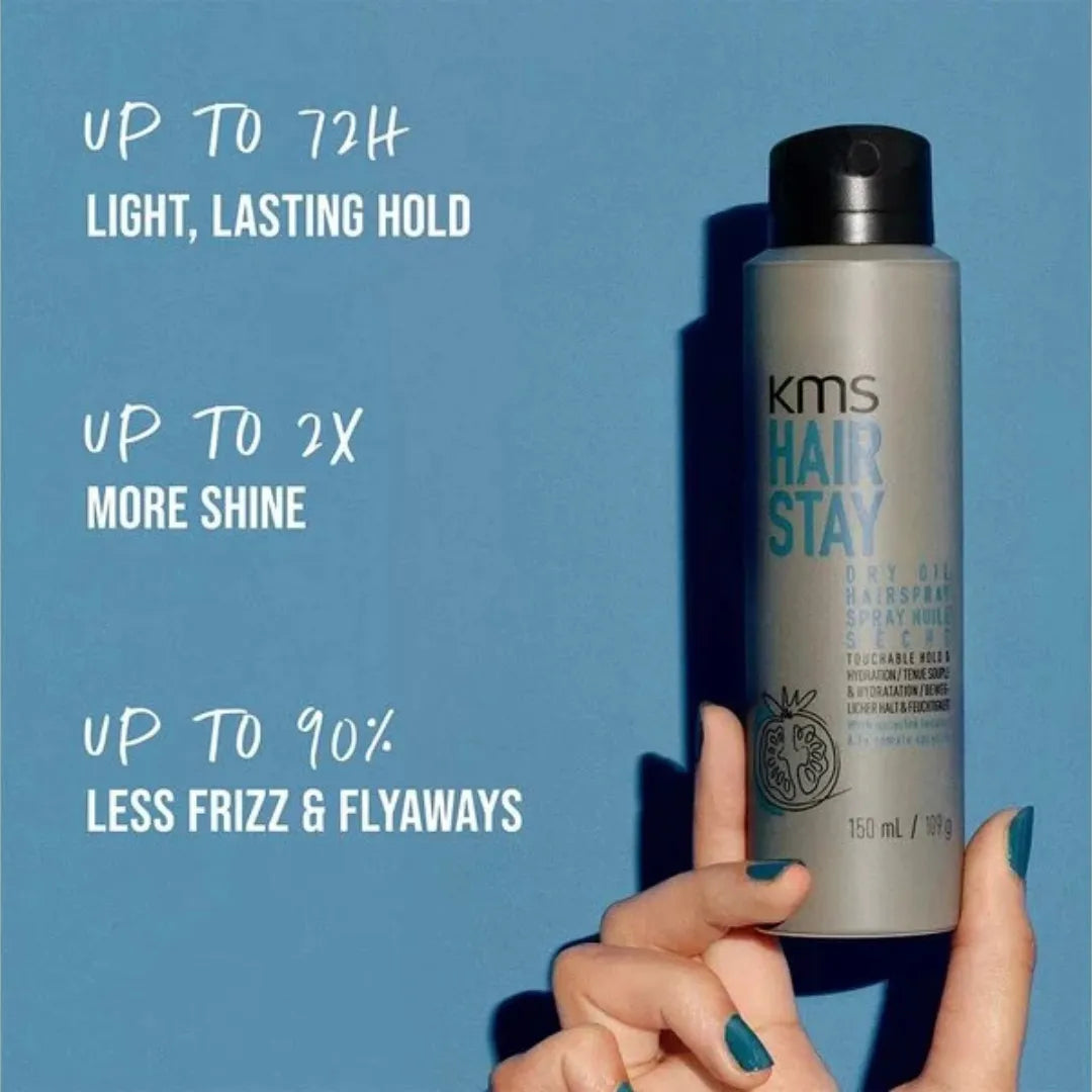 Hairstay Dry Oil Hairspray-KMS