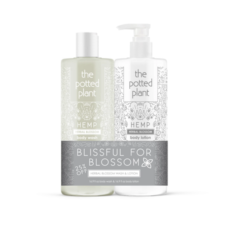 Herbal Blossom Body Lotion & Body Wash Duo-The Potted Plant