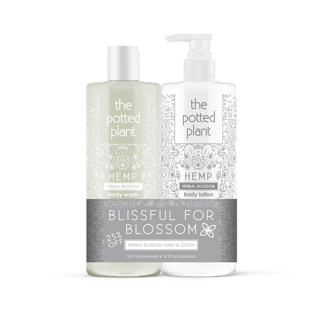 Herbal Blossom Body Lotion & Body Wash Duo-The Potted Plant