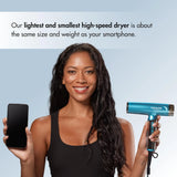 High-Speed Nano Titanium Light Dual Voltage Hairdryer - Matte Black-BabylissPro