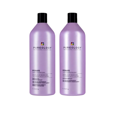 Hydrate Shampoo + Conditioner 1L Duo-Pureology