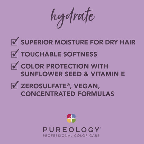 Hydrate Shampoo + Conditioner Duo 1L-Pureology