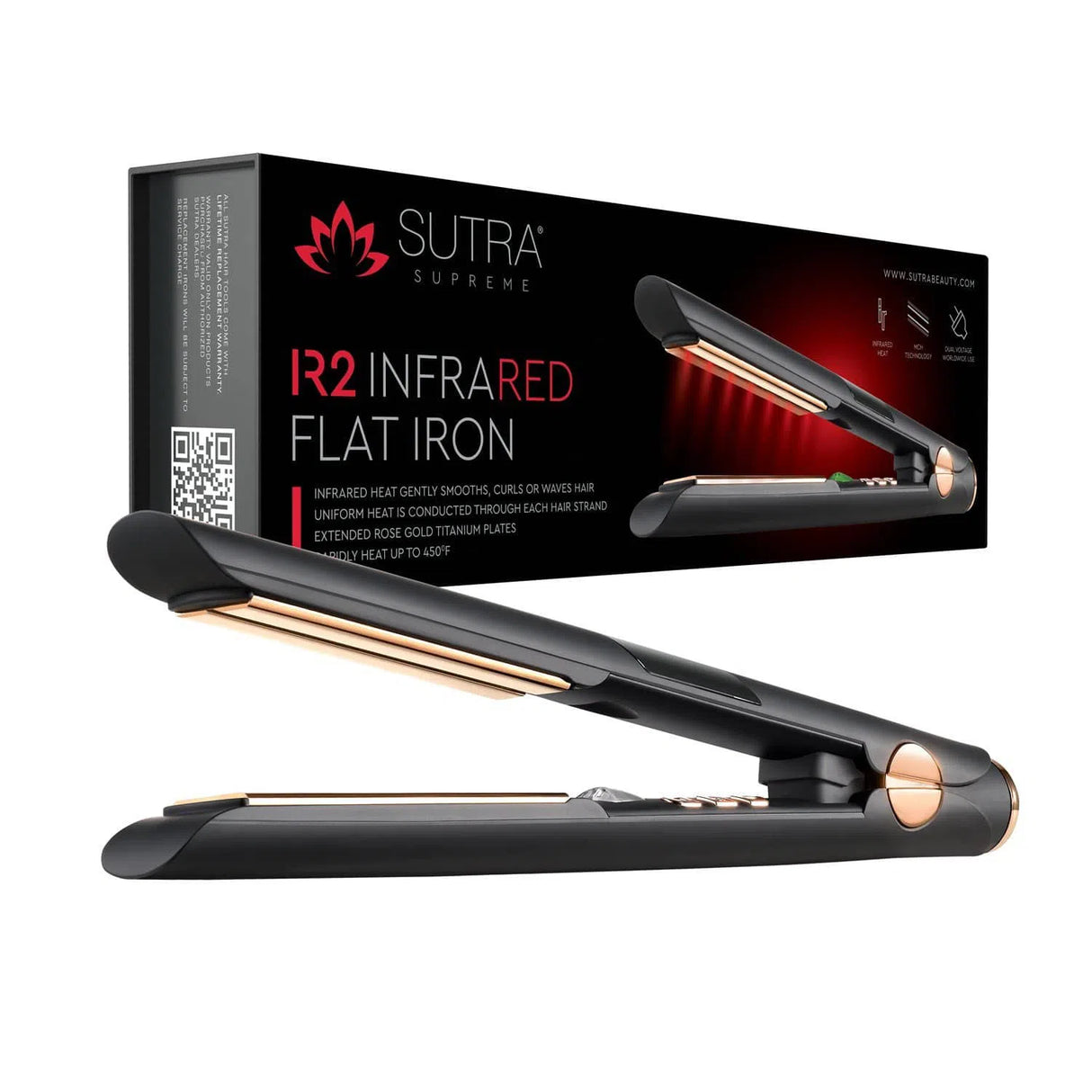 Infrared hair iron 2025