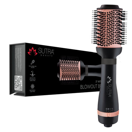 Interchangeable Blowout Brush Rose Gold-Sutra