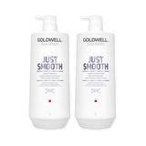 Just Smooth Shampoo + Conditioner 1L Duo-Goldwell