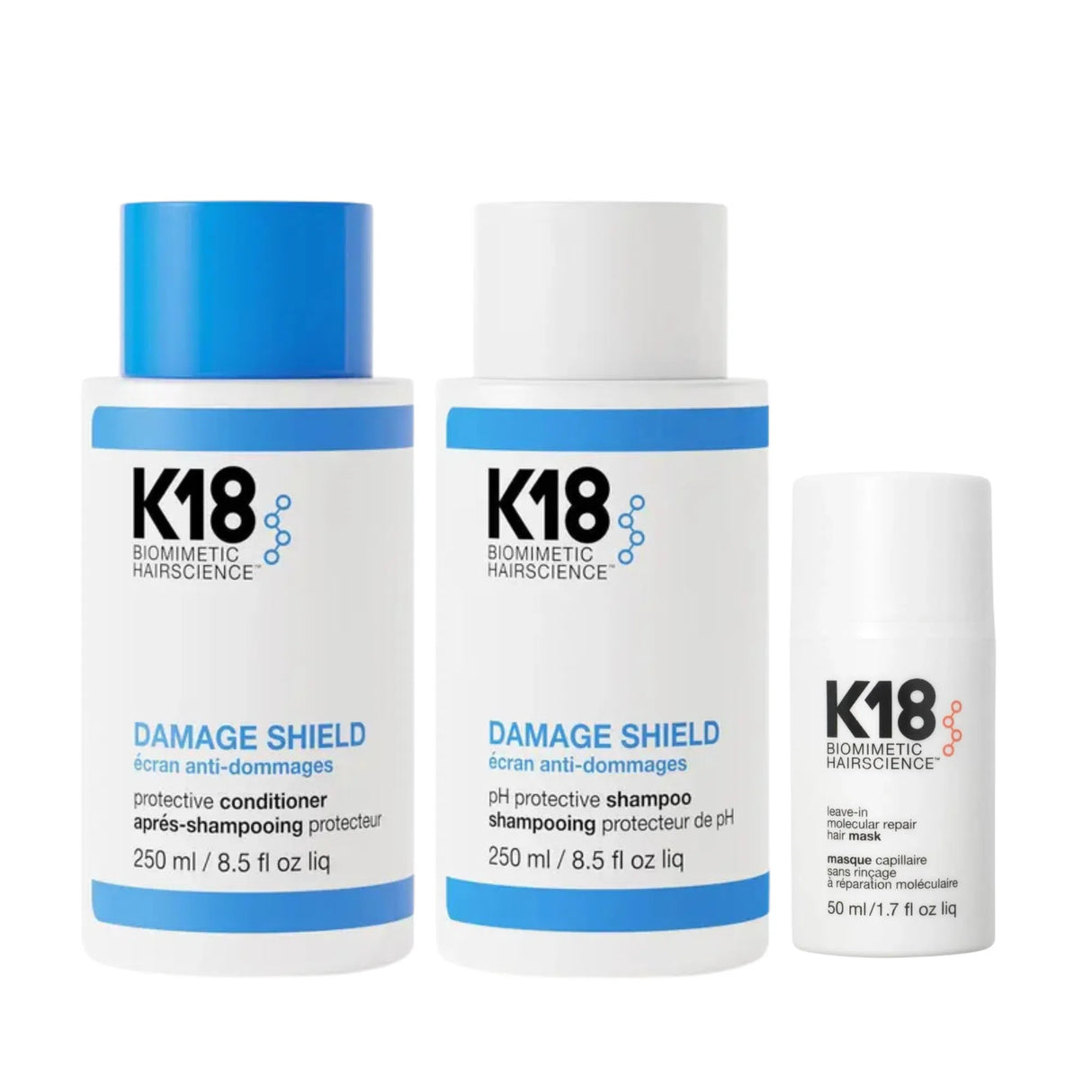 K18 Damage Shield Bundle-K18 Biomimetic Hair Science