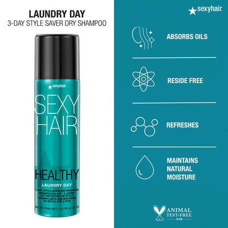 Laundry Day 3-Day Style Saver Dry Shampoo-Sexy Hair
