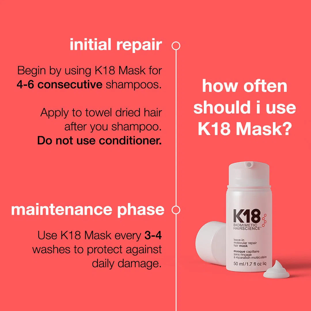 Leave-In Molecular Repair Hair Mask-K18 Biomimetic Hairscience