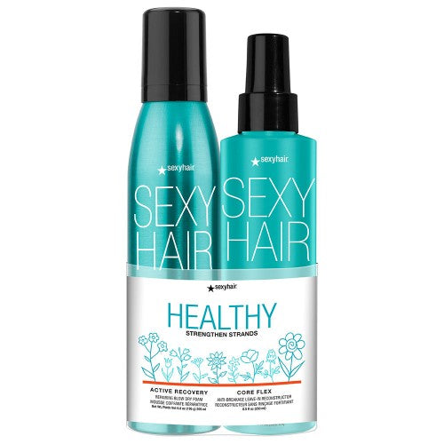 Leave-In Reconstructor + Active Recovery Blow Dry Foam Duo-Sexy Hair