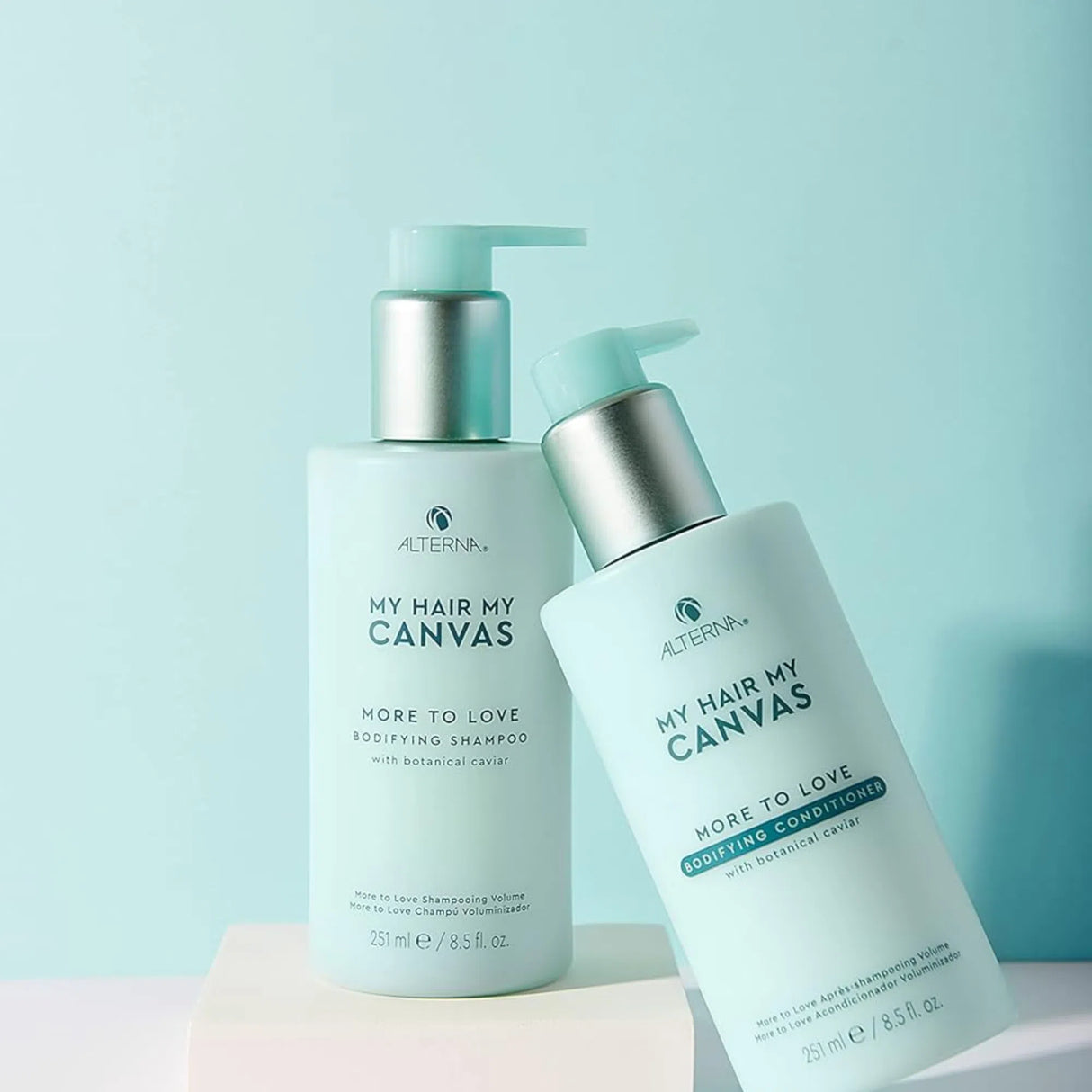 MY HAIR. MY CANVAS. More To Love Bodifying Shampoo-Alterna