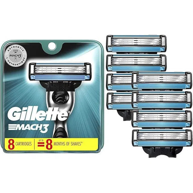 Mach3 Base (8-pack)-Gillette