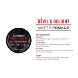 Matte Hair Pomade Devils Delight-Billy Jealousy