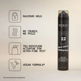 Max Hold Hairspray-Redken