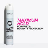 Max Hold Hairspray - Netural Fragrance-Redken